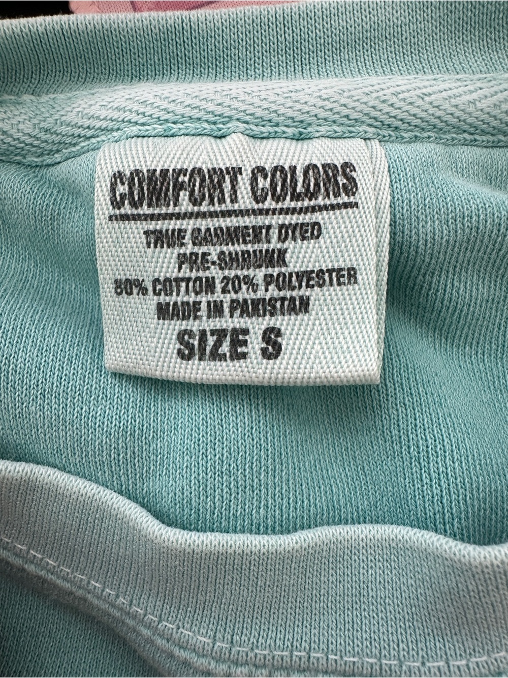 Seaside Comfort Colors Old Town New Ways Sweatshirt Mens Small Teal Coastal - Picture 3 of 9